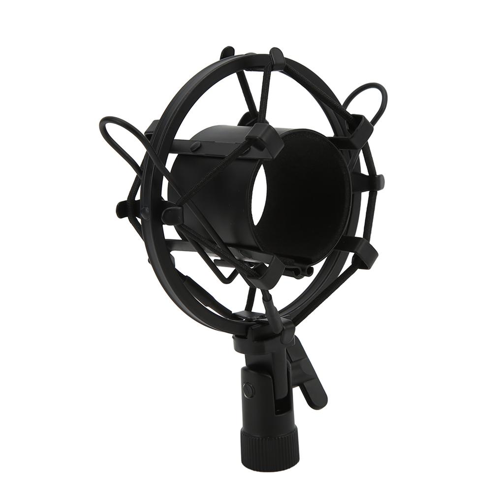 Microphone Shock Mount 47‑57mm Mic Anti Vibration Holder Adapter Clip for Live Streaming Recording