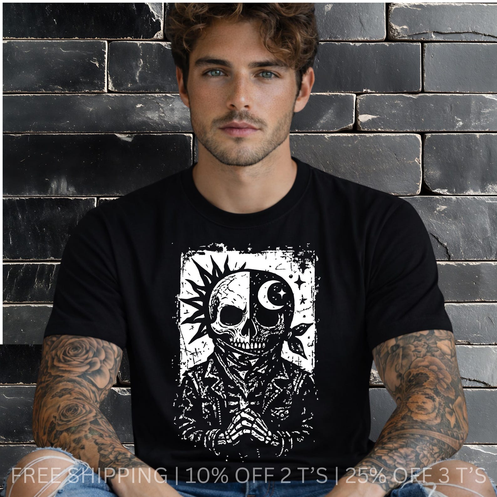 El Bandido Calavera Tee | Vintage Graphic T-Shirt 3XL