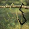 Flat S Hook Durable Hanging Hooks Hanger Outdoor Storage Travel Camping Hiking Gardening Tools Item Organizer