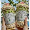 Bamboo Woven Drink Set: Milk Tea Cups, Ice Cream Cups & Basket