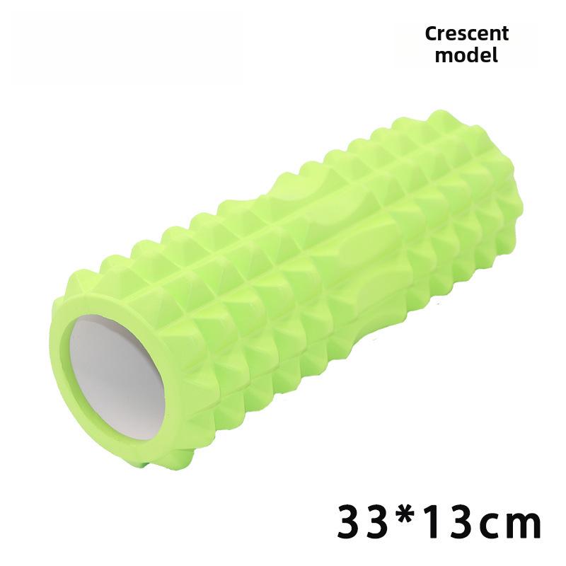 33cm EVA Hollow Wolf Tooth Yoga Foam Roller for Pilates & Balance Training