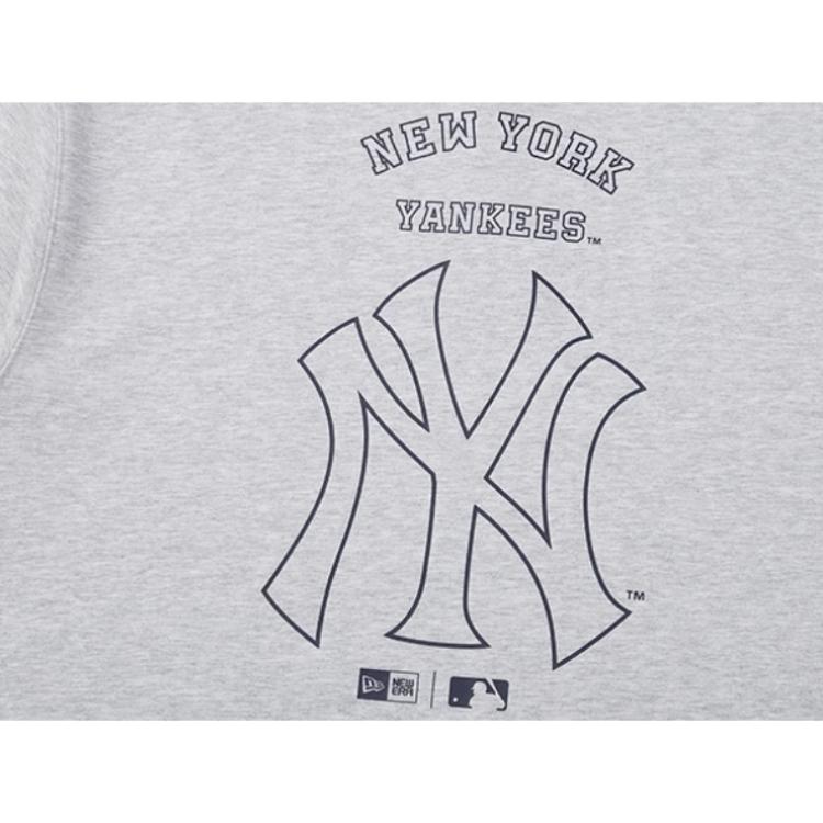 New Era SS25 New York Yankees Logo Letter Pattern Printed Round Neck Short Sleeve T-Shirt Unisex T-Shirts 14726621