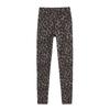 Leopard Print Outdoor Wear Leggings Women Spring Autumn Tummy Control Butt Lifting Leg Slimming Shark Skin High Waist Fleece Lined Yoga Barbie Pants