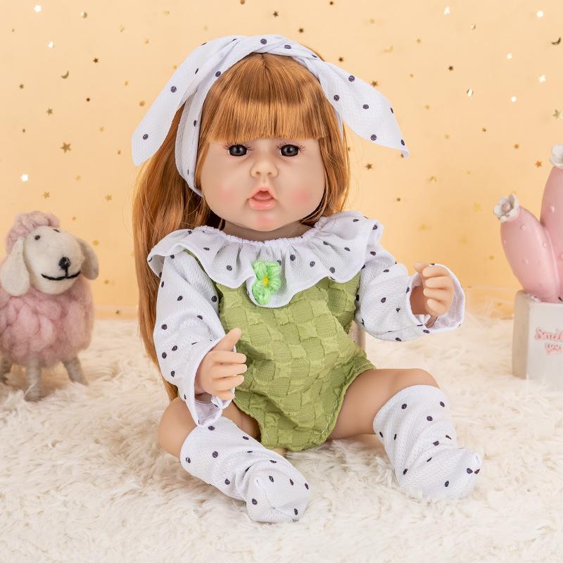 30cm Reborn Doll Simulation Comfort Baby Doll Vinyl Soft Rubber Doll