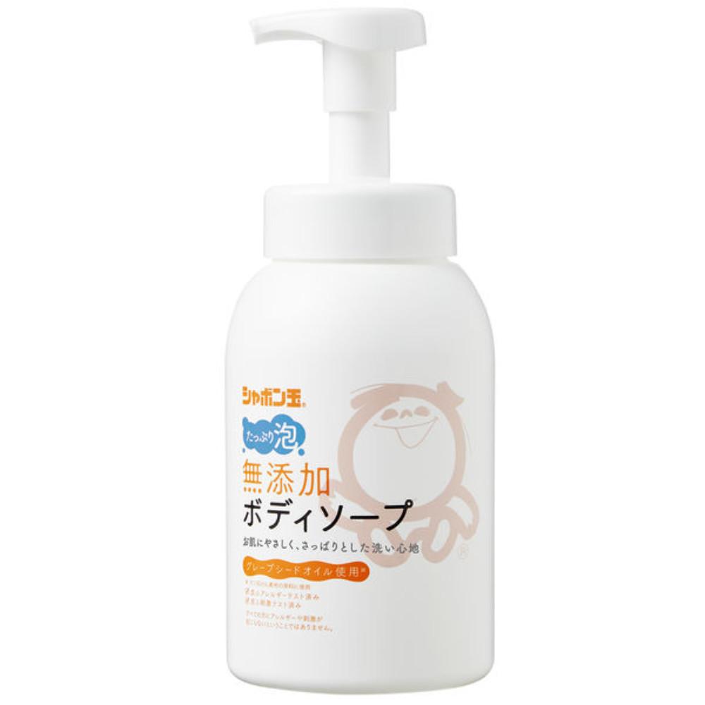 Japan SHABONDAMA Additive-free Body Soap, Full Foam (Pump 570ml / Refill 470ml)