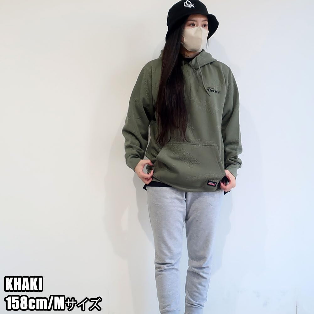 Men's Dickies Fleece Hoodie, Long Sleeve, Sizes M, L, XL, 10001664 (M, Black)