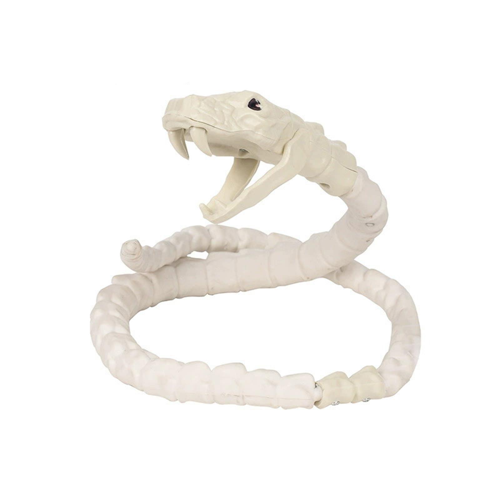 

Halloween Scene Decorations Animal Skeleton Ornaments, Simulated Plastic Snake Decoration Props