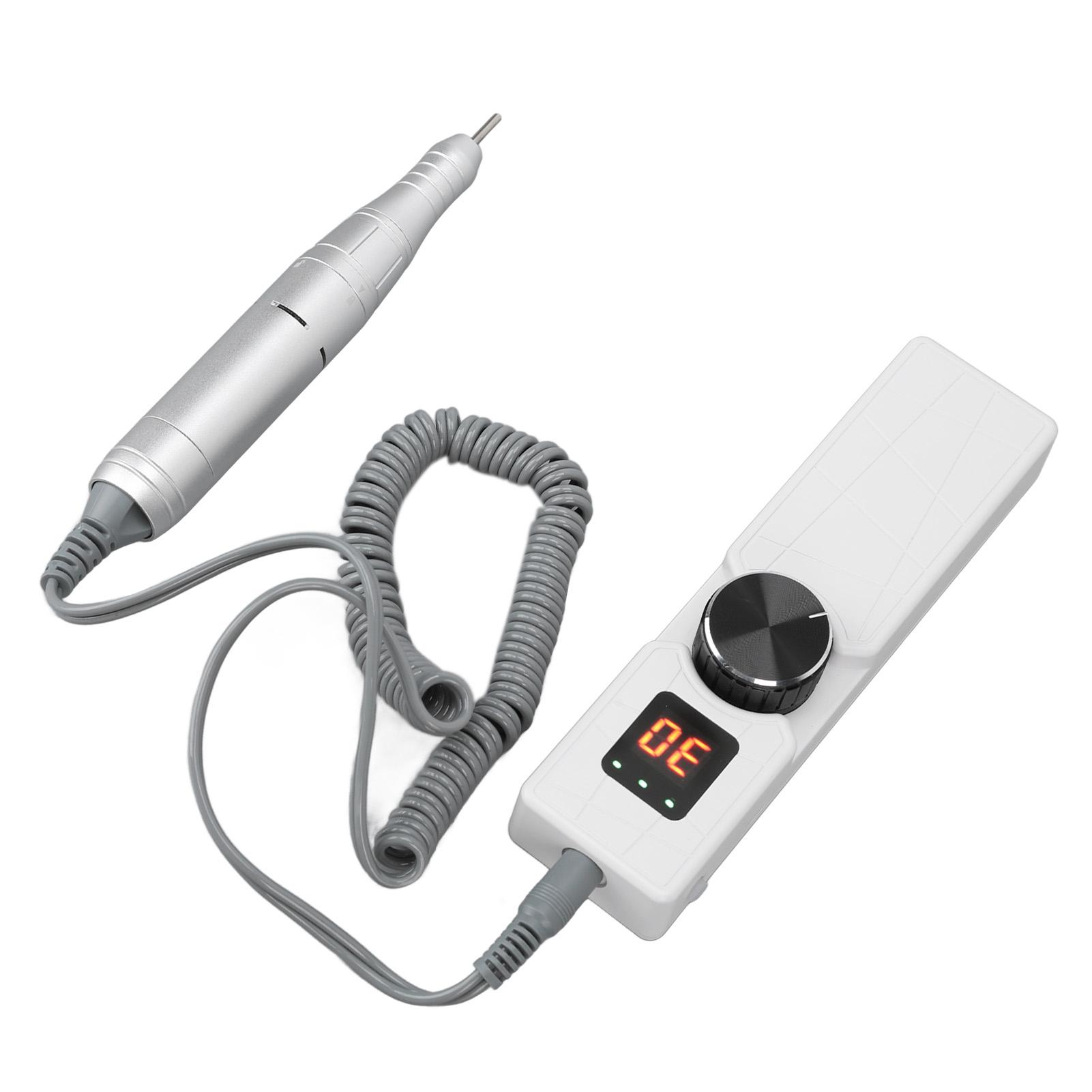 

ЖК Машинка для маникюра портативная USB зарядка регулируемая электрическая пилка инструмент для маникюра и педикюра