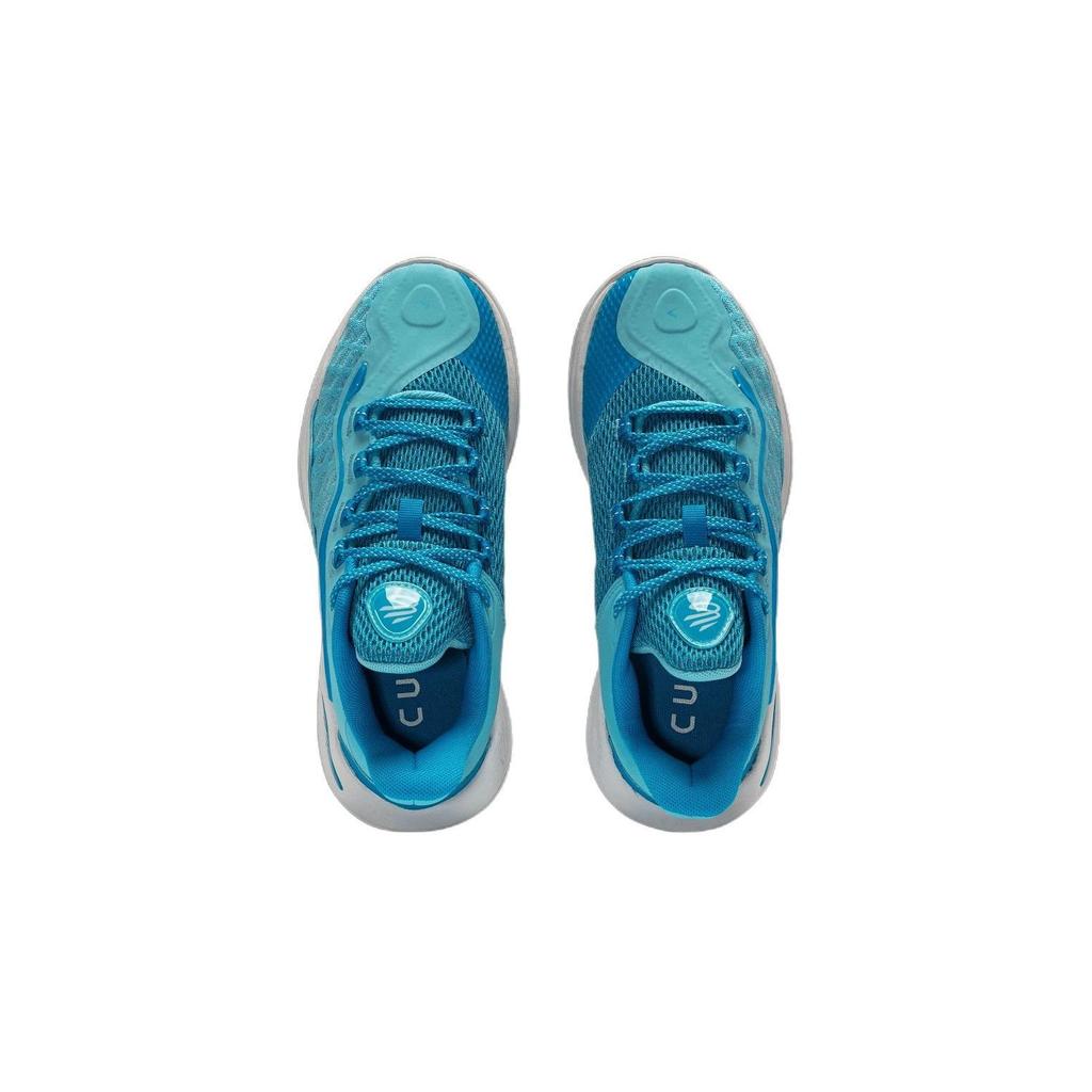 Curry Brand Curry Flow 11 GS Protecție Bucală Adidași Copii Albastru Alb 3027830-400