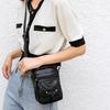 1 Pièce Sac bandoulière téléphone vintage en cuir PU Sac à bandoulière pour femme Mini sacs à main