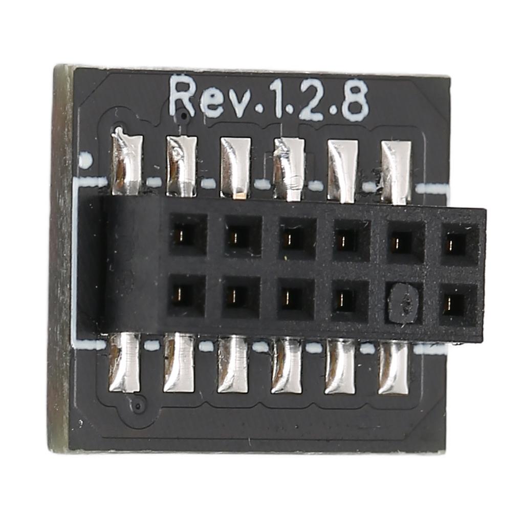 TPM 2.0 Module for MSI 12Pin SPI TPM2.0 Safe Stable Performance Durable 12 Pin SPI Module for Win