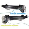 Pentru VW Tiguan MK2 2017 2018 Touareg MK3 EU LED Semnalizator dinamic Intermitent Intermitent pentru apă curgătoare Lumină intermitent