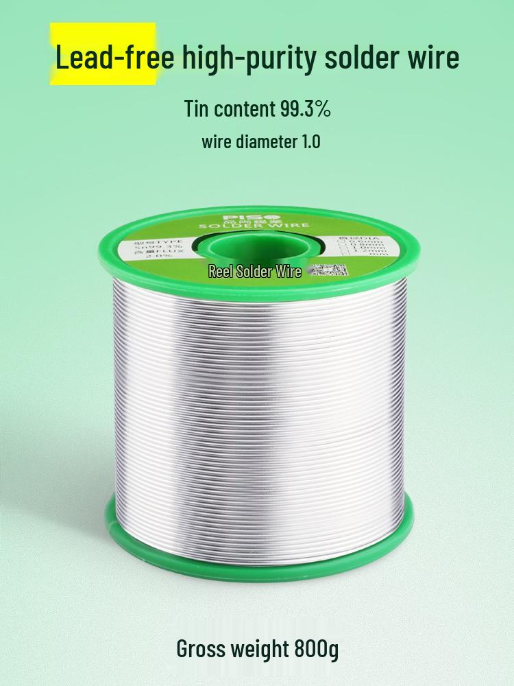 Nagy tisztaságú, alacsony hőmérsékletű forraszhuzal gyantával - Ideális háztartási használatra