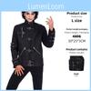 Michael Jackson Dark Style Performance Jacket With Polyester Material For Stage And Party Wear