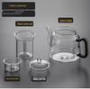 2025 Explosion-Proof Glass Electric Tea Infuser with Large Capacity and Ceramic Boiler
