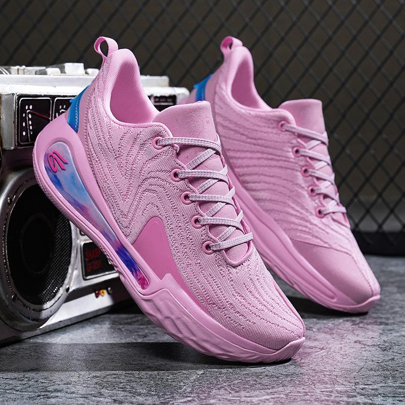 2025 China 12 Sports Shoes Low-top Line Powder Curry Pangu Galaxy Generation Basketball Shoes New Purple 12