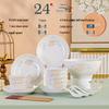 Taoxianghui Ceramic Dinnerware Gift Set for 6