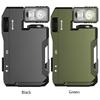 Mini EDC Flashlight with RGB Light Dual Light Sources Flashlight 400 Lumens Pocket Flashlight for Travel Camping Hiking Fishing