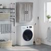 VidaXL Wall Cabinet Sonoma Grey 69.5x34x90 Cm Engineered Wood 830386
