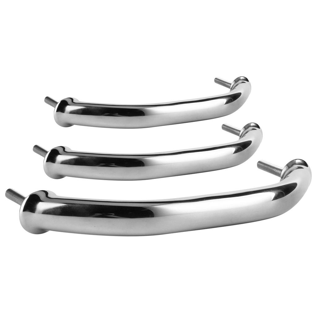 220/230/300mm Marine Boat Handle Door Grab Bar Handrail Oval Stainless Steel Rail Grip for Hatch Deck Boat Accessories