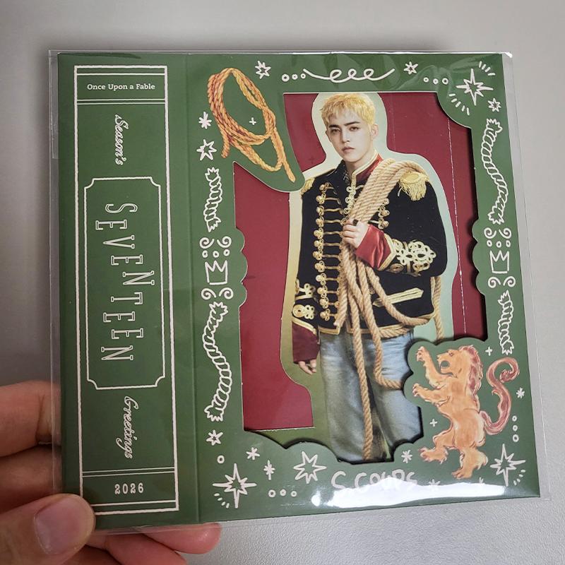 Seventeen Holiday House HYBE 2026 Season’s Greetings Pop-Up Card