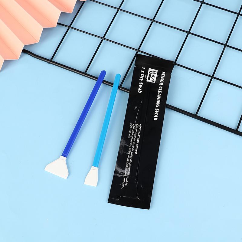 5Pcs Dry 12Mm/24Mm Camera Sensor Cleaning Swabs Kit Digital Camera Lens Cleaner Swab For Nikon Camera