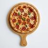 Burr‑free Pizza Board Bamboos Serving Board Light‑weight Food Holder  Restaurant