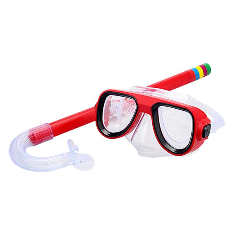 Professional Kids Underwater Anti Fog Scuba Diving Mask Silicone Swimming Fishing Pool Equipment
