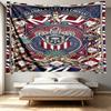 Club Deportivo Guadalajara Print Tapestry - Portable Wall Decor Cloth, for Home, Dorm, Travel, Bedroom, Living Room - Ideal Birthday Housewarming Gift