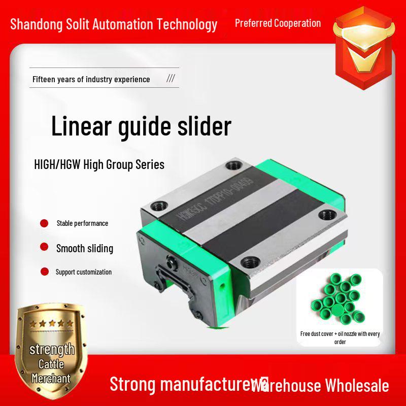 HIWIN Interchangeable Linear Guideway Block for HGH/EGH/CA Series (Sizes 15-30)