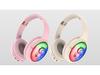 2025 BT800 Children's Cartoon Bluetooth Headband Headphones with RGB Lighting
