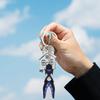 PVC   Diving Theme Key   Unique Short Flipper Shape Keychain Fin Key  Gift