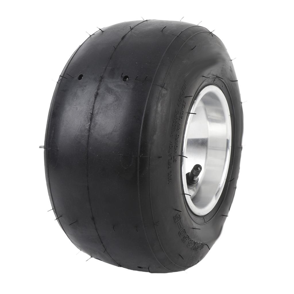 10x4.50 5 Front Wheels Tire with Rim 4PR Tubeless Enhanced Traction Puncture Proof for Drift Trike Go Kart ATV UTV Golf