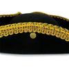 Colorful Rhinestones Pirate Hat Adjustable Unisex Caribbeans Hat Festival Hat for Adults and Teens