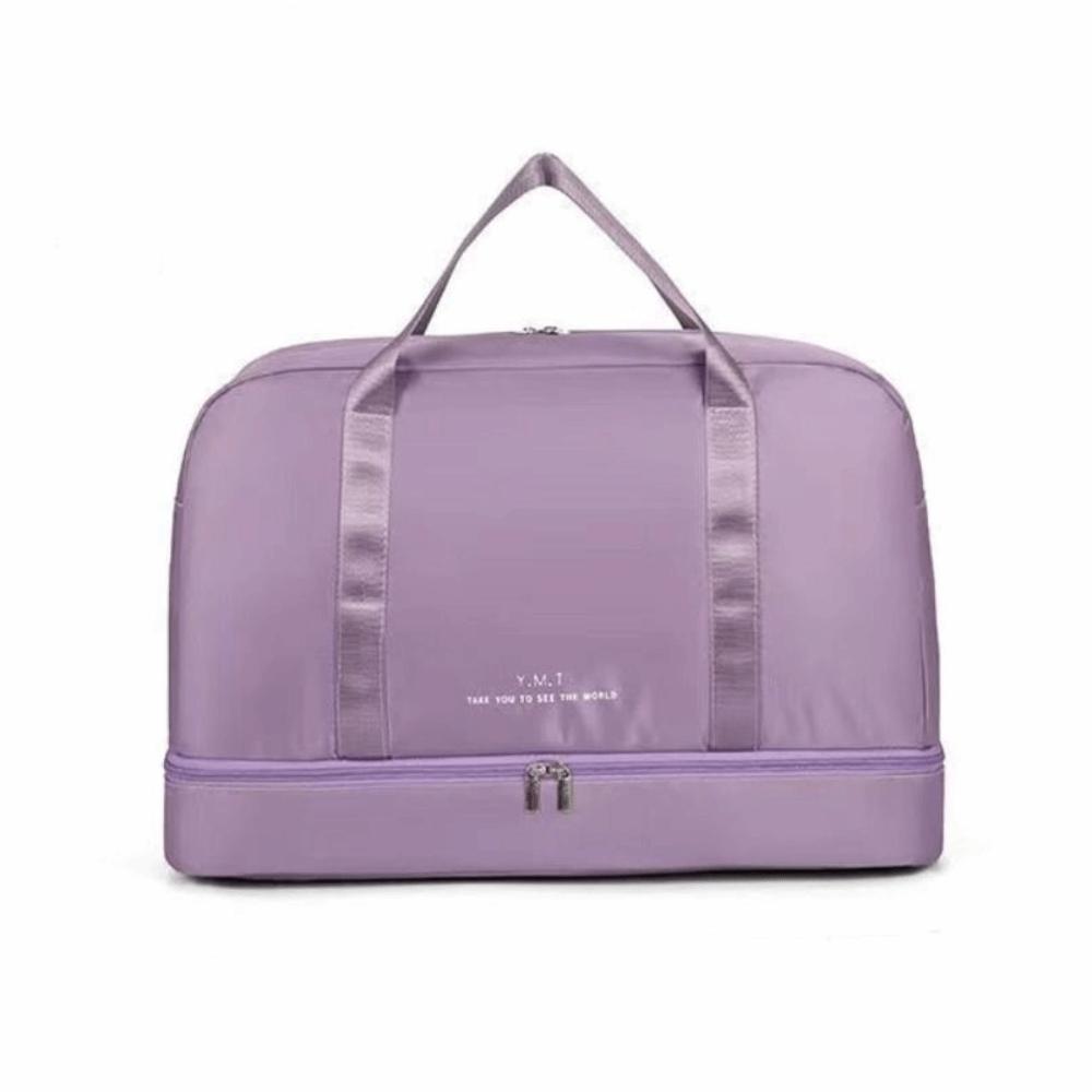 

Расширяемая дорожная сумка для багажа, отделение для обуви, спортивная сумка-тоут, сумка для спортзала, дорожная сумка-даффл, мужская фиолетовый