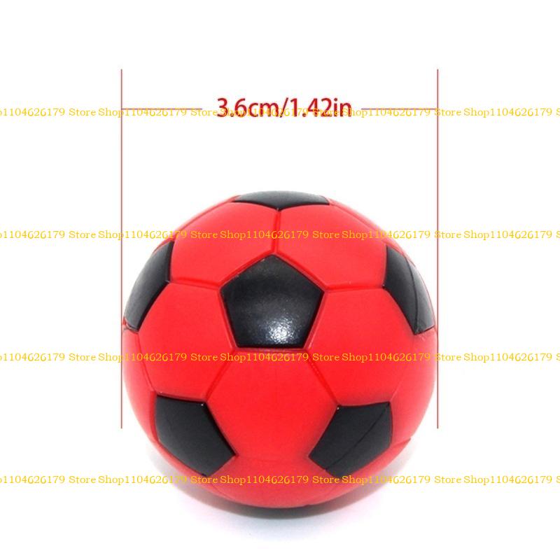 A1A2 9Pcs 36mm Foosballs Table Balls Official Tabletop Game Balls Table Game Small Football Table Soccer Balls Game Accessory