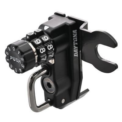 Daytona 61271 Motorcycle Helmet Lock W230/Megro S1 (25) Helmet Holder Dial Type