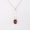 Rhodolite Gemstone 925 Sterling Silver Jewelry Handmade Pendant 1.79" For Gift PP-60-12