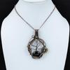 Tree Of Life Picasso Jasper Pendant Copper Wire Wrapped Pendant Handmade Copper Jewelry Gift For Him Genuine Gemstone Jewelry Ethnic Pendant