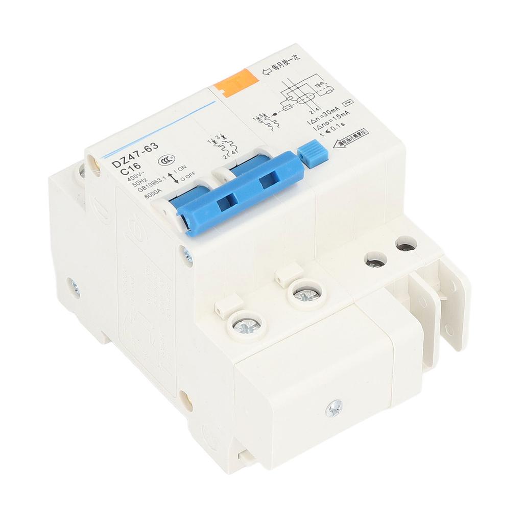 Ground Fault Circuit Breaker Pa66 Leakage Protection Breaker for Engineering 16A 30mA 400V