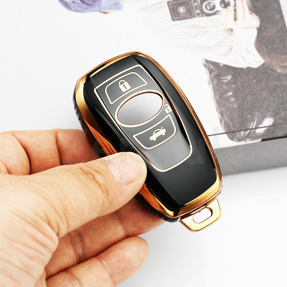 Keyless Fashion Tpu Car Key Case Cover For Subaru Impreza Legacy Brz Wrx Xv Ascent Forester Outback Shell Fob Holder Accessories