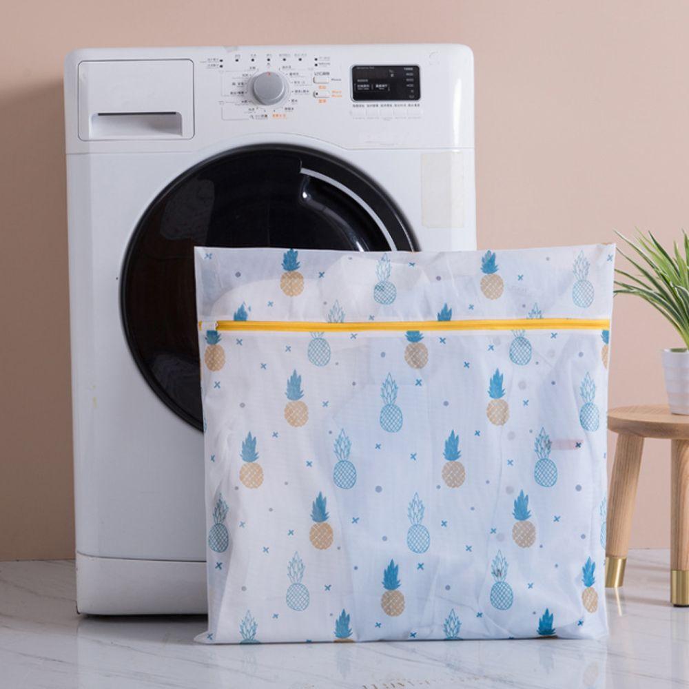 Zippered Pineapple Sock Clothes Laundry Bag Washing Machine Pouch Bra Storage Bags Underwear Care