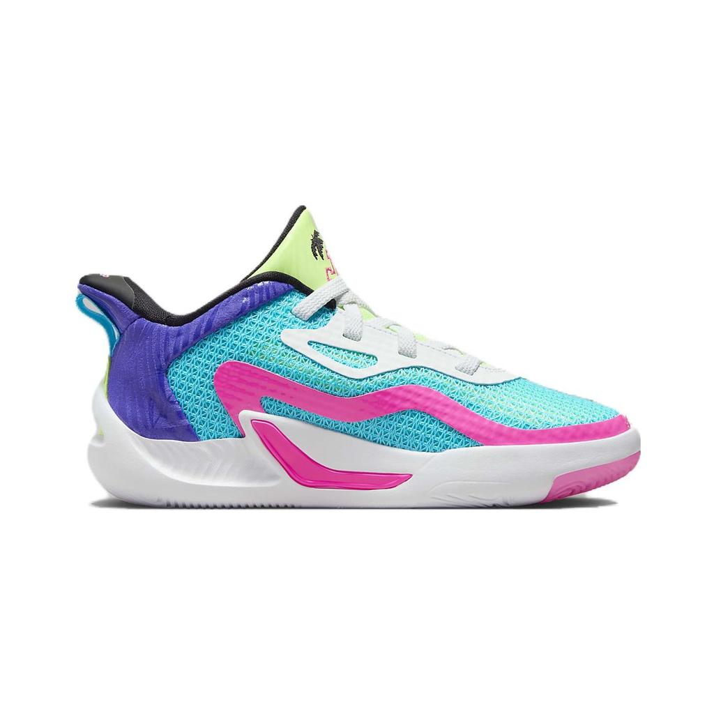 Air Jordan Tatum 1 PS Wave Runner Kids Sneakers Blue Lagoon-Pulse Pink-Blast FV0173-400