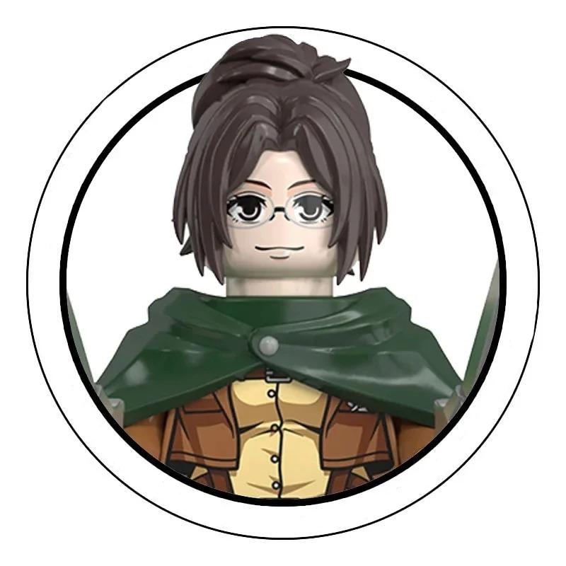 Blind Box Building Blocks Mini Model Figures Attack on Titan Levi Ackerman Eren Mikasa Giant Annie Halloween Christmas Gifts Toy