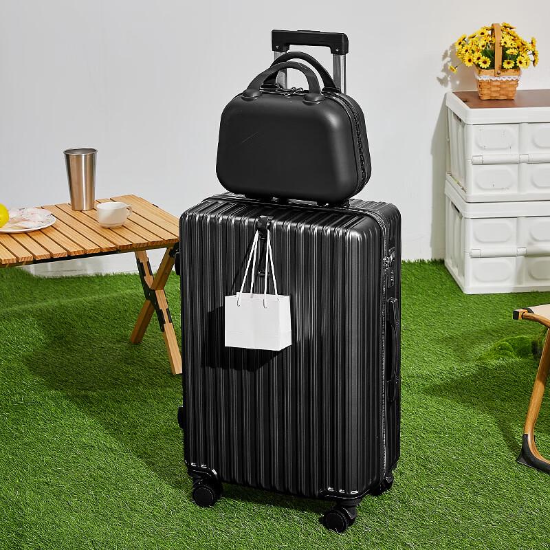 Yu Zhan Zipper Trolley Luggage Set 22 Inch