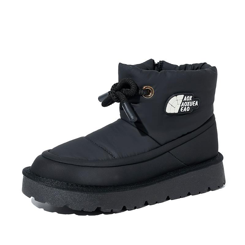 Snow boots women's winter velvet warm outdoor cotton shoes women's boots