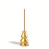 10pcs Copper Gourd Incense Plug with Nine Holes Mini Portable Water Drop Spice Seat Wire Stick Holder Sticks Burner Accessory