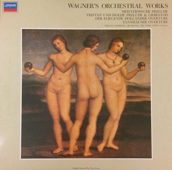 LP Record SIR GEORGE SOLTI CHICAGO SYMPHONY   Wagners Orchestral Works FCCA7018 LONDON 1978 Japan Classical Used