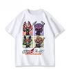 Kamen Rider Extreme Fox Geats Anime Surrounding Ba Niu Same Short Sleeved Tshirt for Men and Women Summer Street Clothing