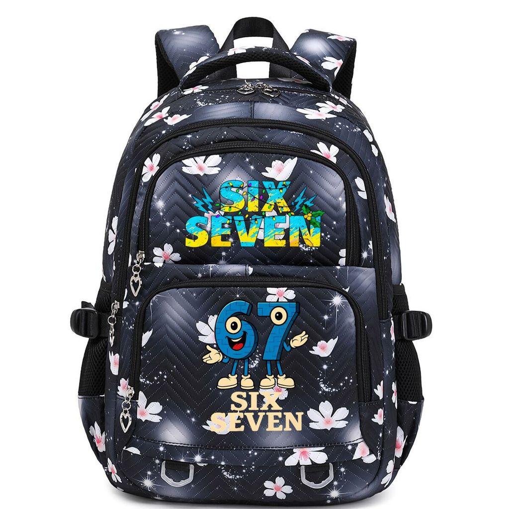 

Детский рюкзак для школы с принтом Kids Steal a Brainrot 67 44*34*17cm